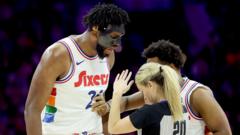 Embiid ejected after confronting referee