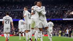 Real Madrid keep pressure on Atletico with Sevilla win