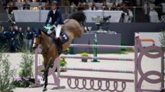 GB’s Maher second as Kenny wins World Cup jump-off