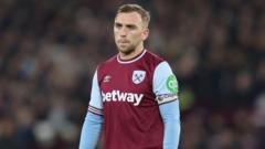 Hammers suffer blow as Bowen sidelined with broken foot