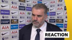 ‘I’m going to stop answering these questions’ – Postecoglou argues with reporter