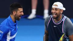 Djokovic and Kyrgios win ‘awesome’ doubles debut