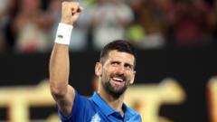 Djokovic overcomes injury to stun Alcaraz in Melbourne