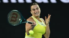 ‘Feels like home’ – Sabalenka starts title defence with win