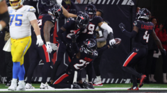 Texans defence stuns Chargers in NFL play-offs