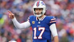 Bills batter Broncos to set up Allen v Jackson MVP showdown