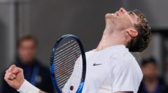 Draper to play Alcaraz after another five-set epic