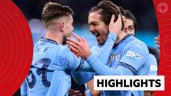 Man City put eight past Salford to progress to fourth round