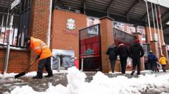 Liverpool v Manchester United on ‘at this stage’