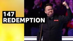 ‘He made it look easy!’ – Murphy makes 147 maximum break