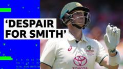 ‘Can you believe it?’ – Smith falls one short of 10,000 Test runs