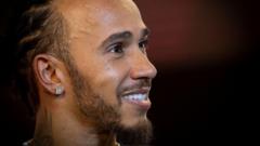 Hamilton ‘could not be more excited’ as Ferrari career starts