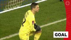 ‘A horrible moment!’ Long-range shot goes through Burnley keeper’s legs