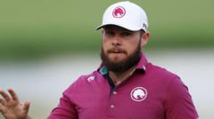 Hatton smashes tee marker but in contention in Dubai