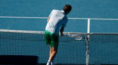 Medvedev heavily fined for Australian Open behaviour