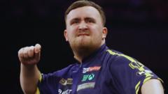 Littler wins Premier League night two in Glasgow