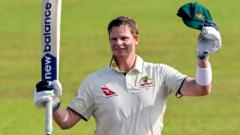 Smith joins Root on 36 Test centuries as Australia dominate