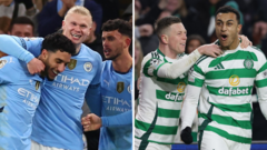 Man City & Celtic face Real & Bayern – but who else is in play-offs?