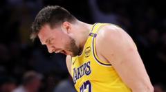 Doncic helps Lakers level series against Minnesota