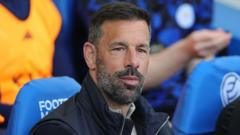 Van Nistelrooy unsure if he will keep Leicester job