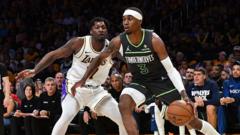 Lakers lose to Timberwolves in play-off opener