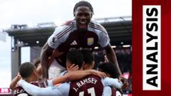 MOTD analysis: How Villa ‘passed the Geordies on the left-hand side’