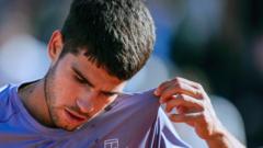 Injured Alcaraz out of Madrid Open