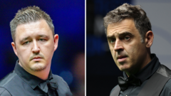 Wilson to face Lei, O’Sullivan v Carter at World Championship