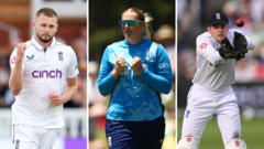 England trio among Wisden cricketers of the year