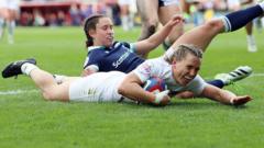 Housebound to try machine – England’s MacDonald runs Scotland ragged