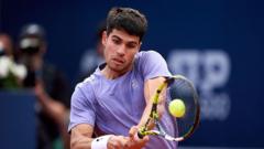 Alcaraz beats Djere to reach Barcelona Open quarters