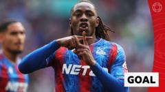 Eze smashes Palace into the lead at Wembley