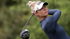 Korda struggles at Chevron as Hall in contention